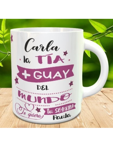 Taza La tía mas guay