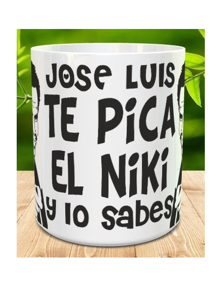 Taza te pica el niki y  lo sabes