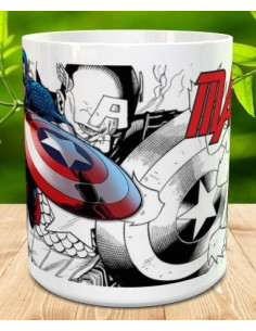 Taza capitán América 2