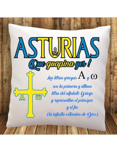 Cojín cruz de Asturias