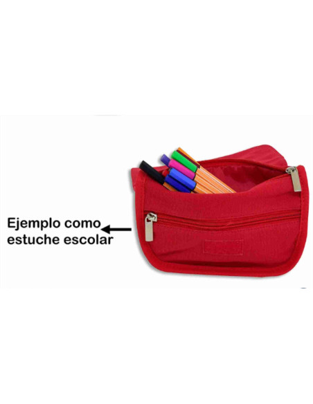 Estuche escolar tiburones