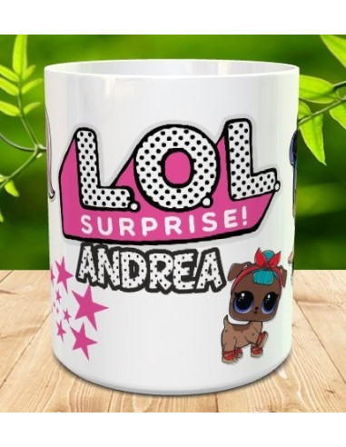 Taza mandala con nombre