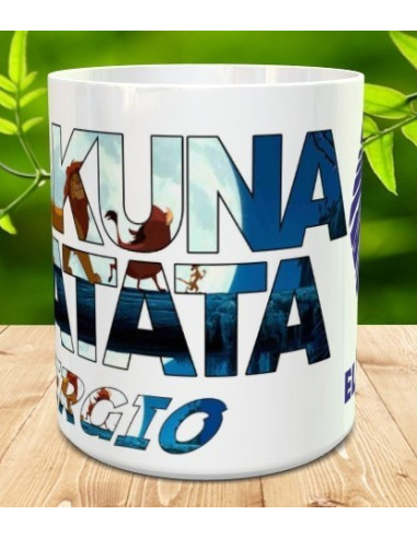 Taza el rey león
