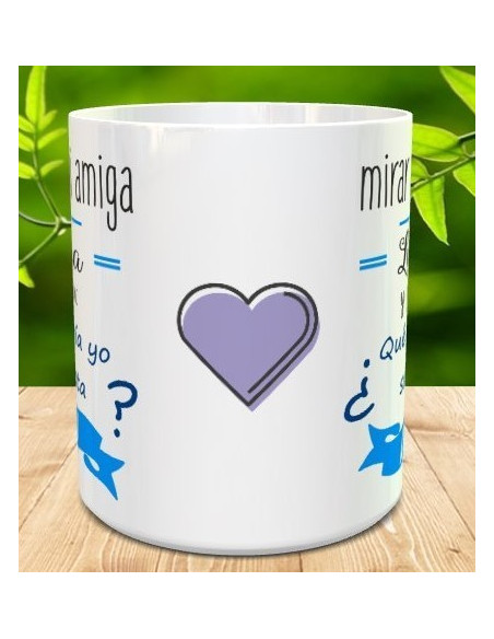 Taza amiga LOCA
