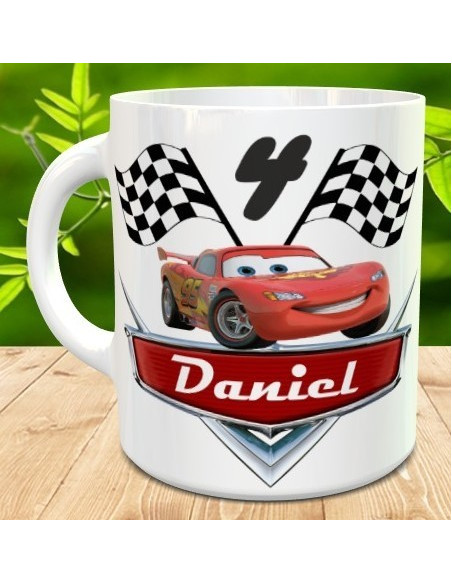 Taza cars cumpleaños