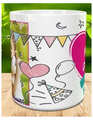 Taza feliz cumpleaños