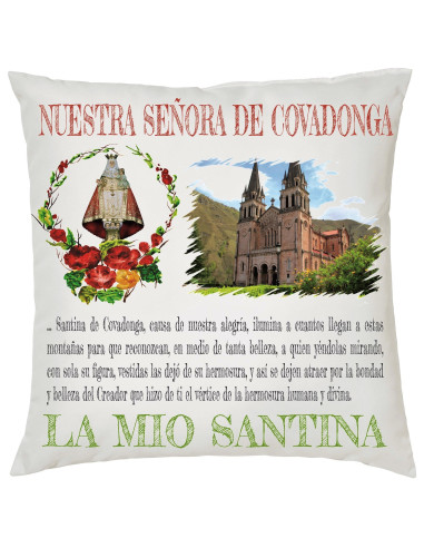 Cojín Virgen de Covadonga