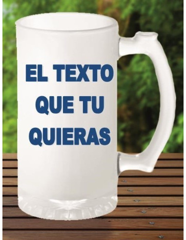 Jarra texto a elegir