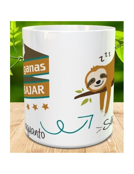 Taza perezoso