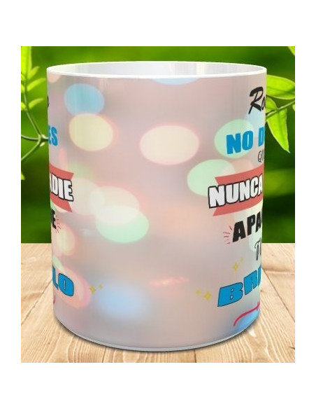 Taza Nunca dejes que nadie apague tu brillo