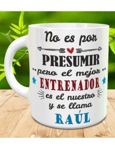 Taza regalo entrenador
