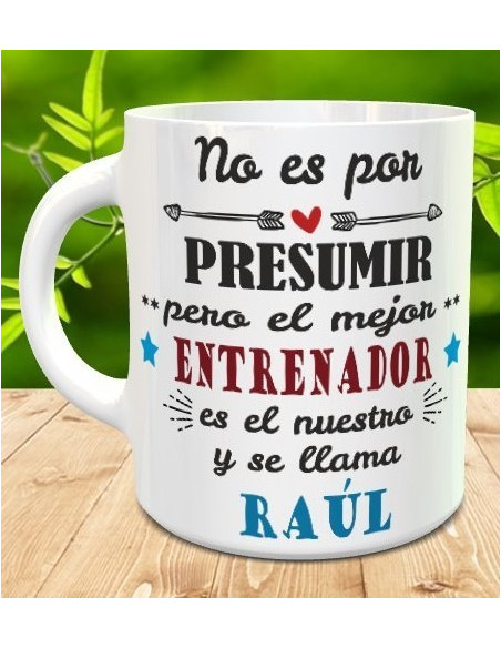 Taza regalo entrenador