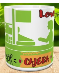 Taza mejor Cajera del mundo 2