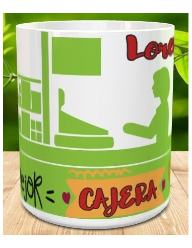 Taza mejor Cajera del mundo
