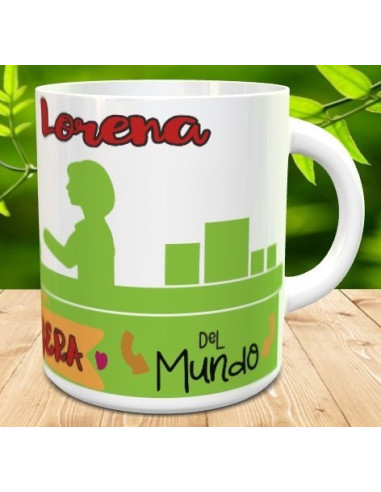 Taza mejor Cajera del mundo