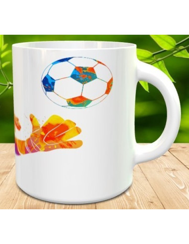 Taza portero fútbol