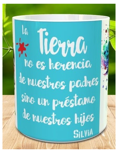 Taza cuida el planeta