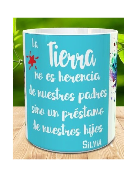 Taza cuida el planeta