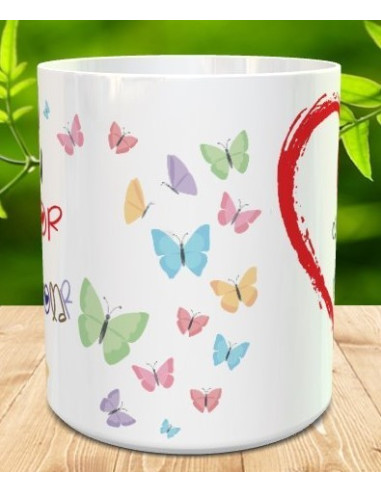 Taza tu amor me hace volar