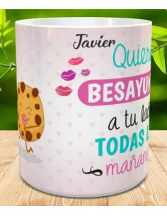 Taza desayunar contigo todas las mañanas 2