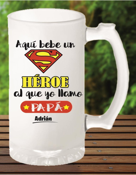 Jarra PAPÁ personalizada