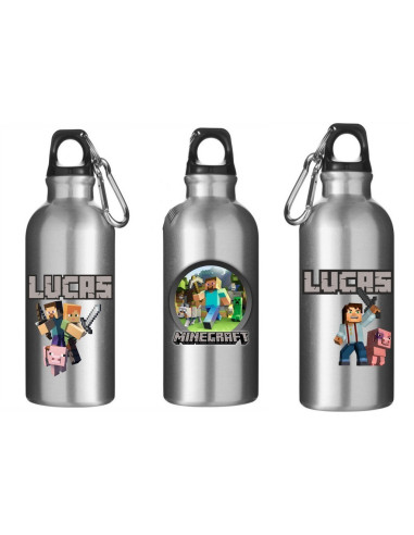 Cantimplora Minecraft personalizada