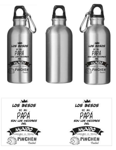 Cantimplora PAPÁ personalizada