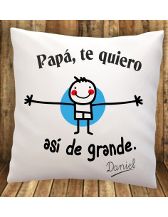 Cojín TE QUIERO PAPÁ