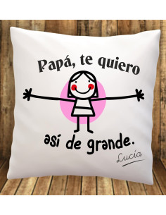 Cojín TE QUIERO PAPÁ