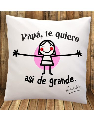 Cojín TE QUIERO PAPÁ