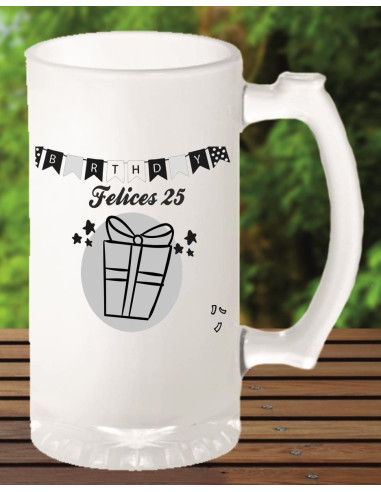Jarra de cerveza CUMPLEAÑOS