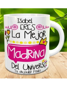 Taza eres la mejor madrina del mundo 2