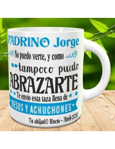 Taza padrino no puedo verte