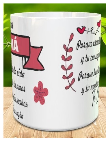 Taza gracias mamá