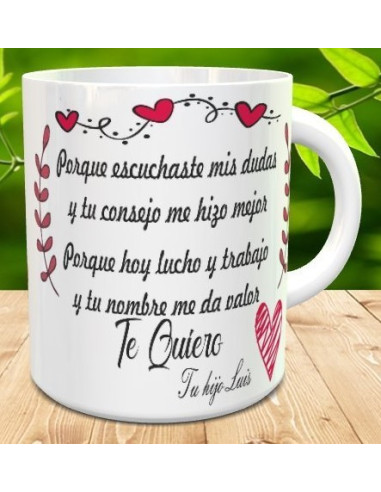 Taza gracias mamá