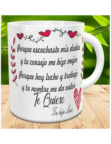 Taza gracias mamá