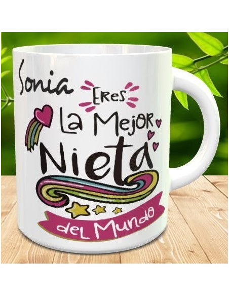 Taza la mejor nieta del mundo