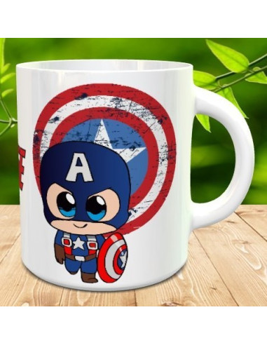 Taza Capitan America (Infantil)