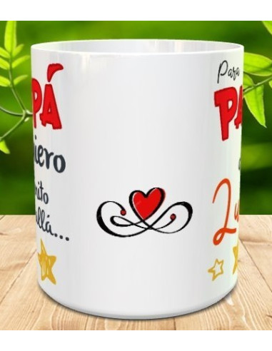 Taza Papá te quiero infinito