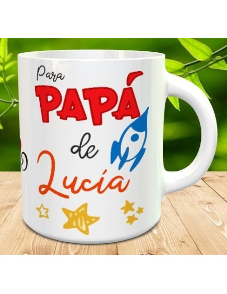 Taza Papá te quiero infinito