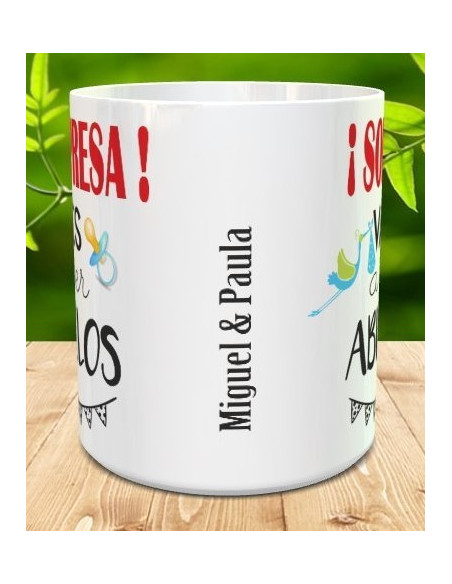 Taza VAIS A SER ABUELOS