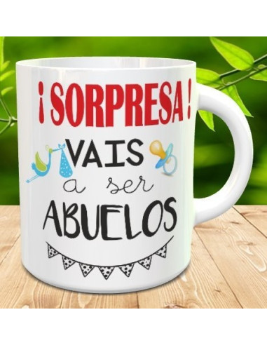 Taza VAIS A SER ABUELOS