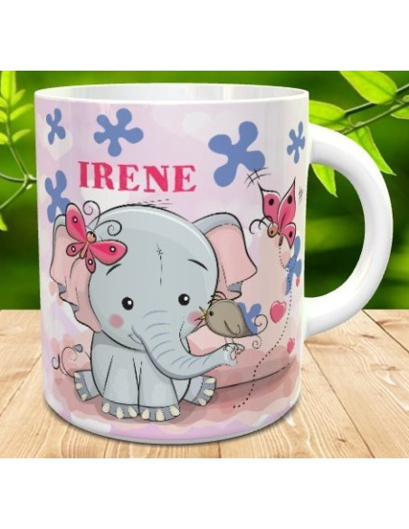 Taza elefante