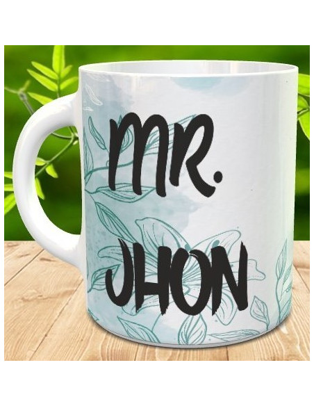 Pack 2 tazas Mr and Mrs