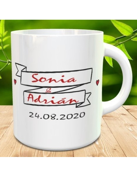 Taza nos casamos