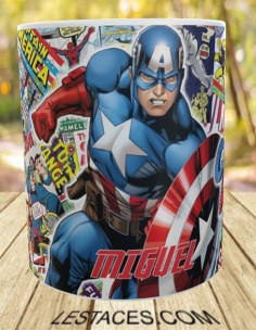 Taza AVENGERS - Capitán América 2
