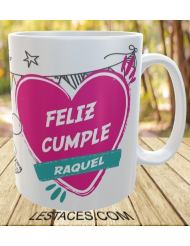Taza feliz cumple 