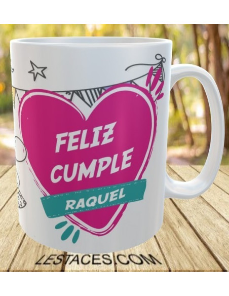 Taza feliz cumple 