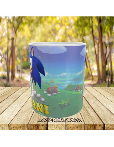 Taza SONIC personalizada