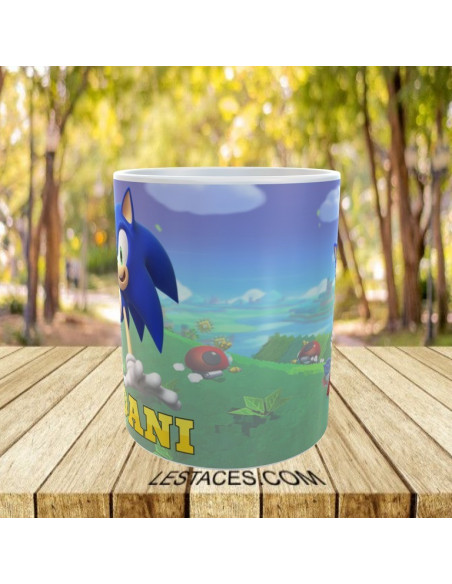 Taza SONIC personalizada